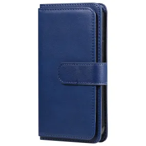 10-slot wallet case for Samsung Galaxy S22 - Dark Blue