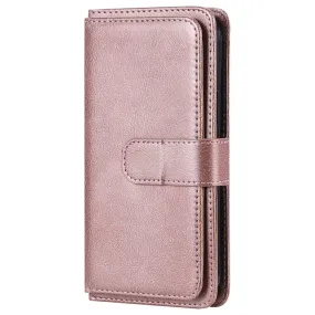 10-slot wallet case for Samsung Galaxy S22 Plus - Rose Gold