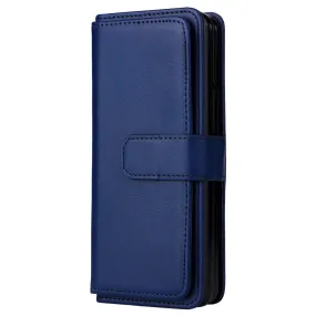 10-slot wallet case for Samsung Galaxy Z Fold3 5G - Dark Blue