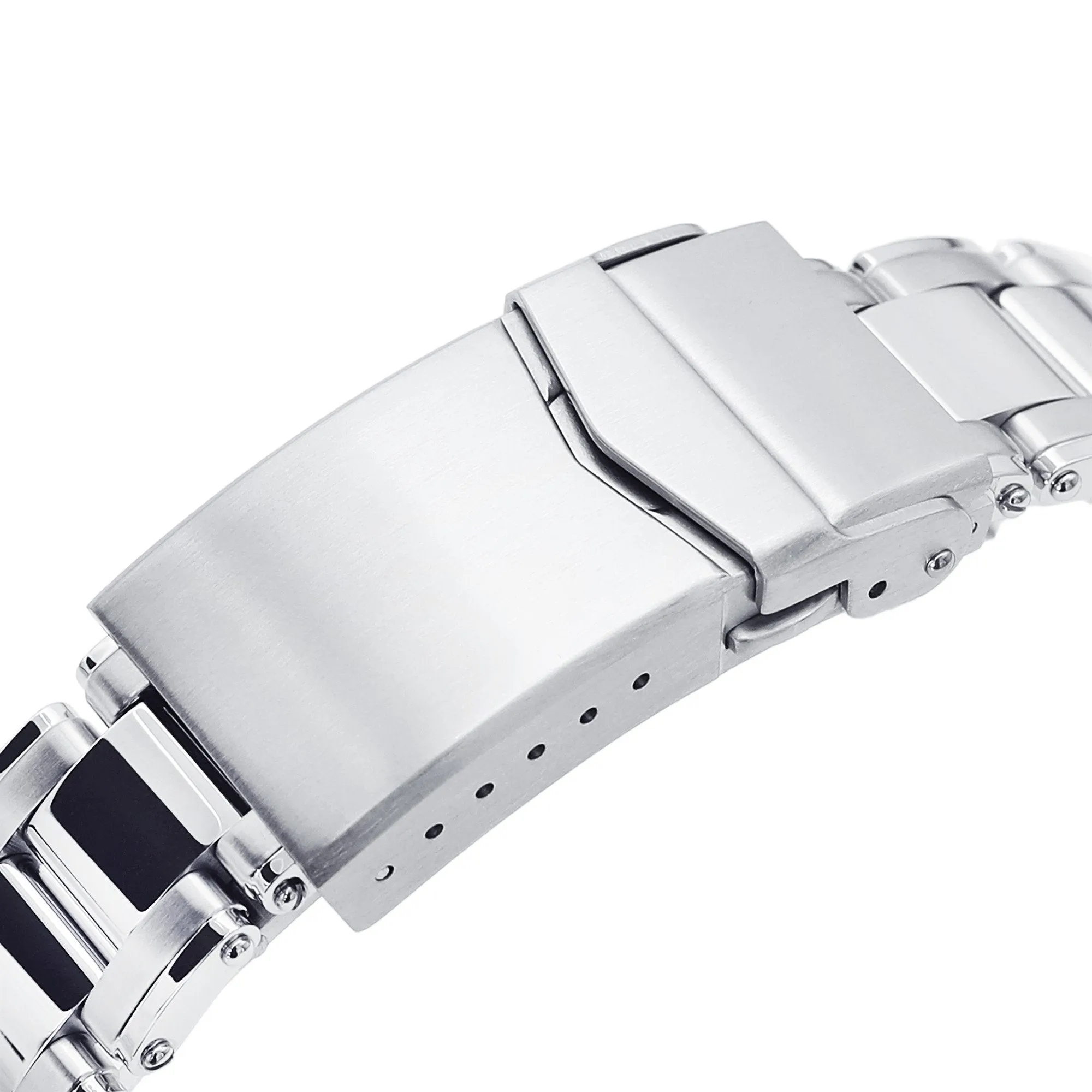 22mm Metabind Watch Band for TUD BB 79230, 316L Stainless Steel Brushed and Polished V-Clasp