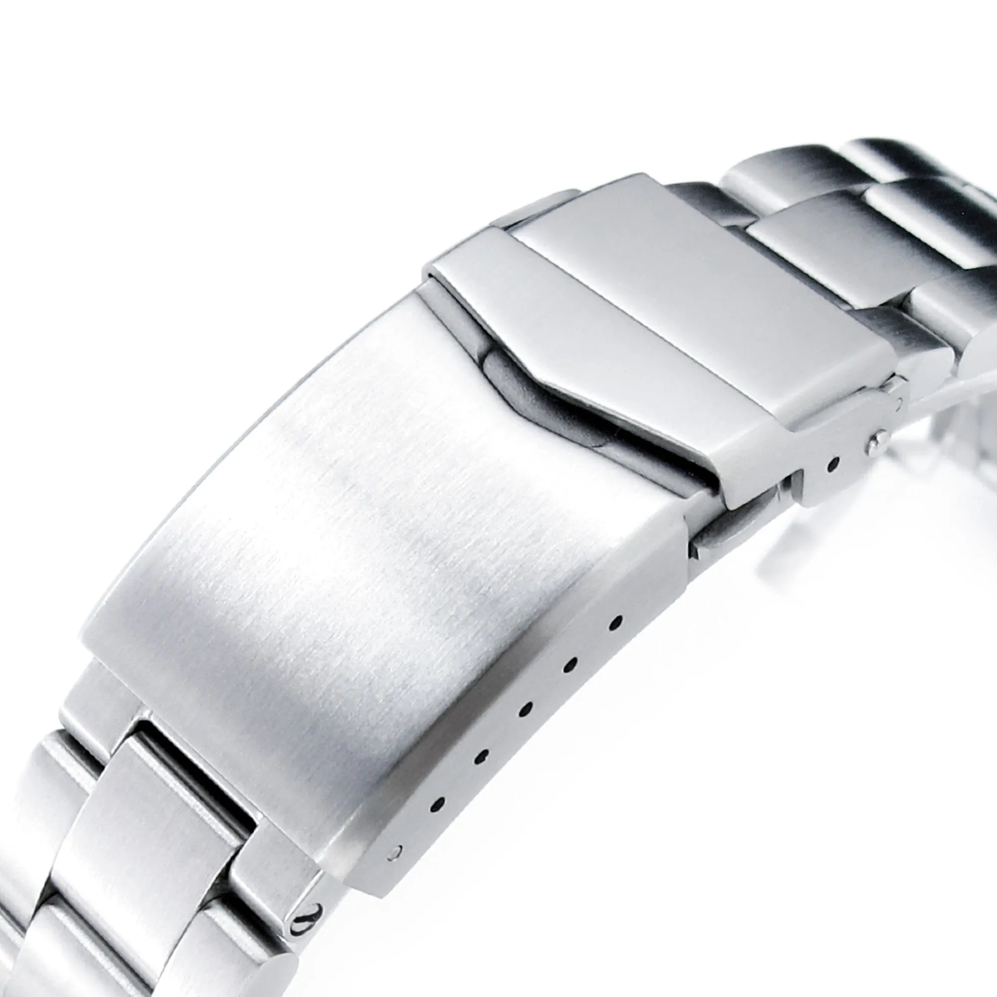 22mm Super-O Boyer Watch Band for TUD BB, 316L Stainless Steel V-Clasp Brushed