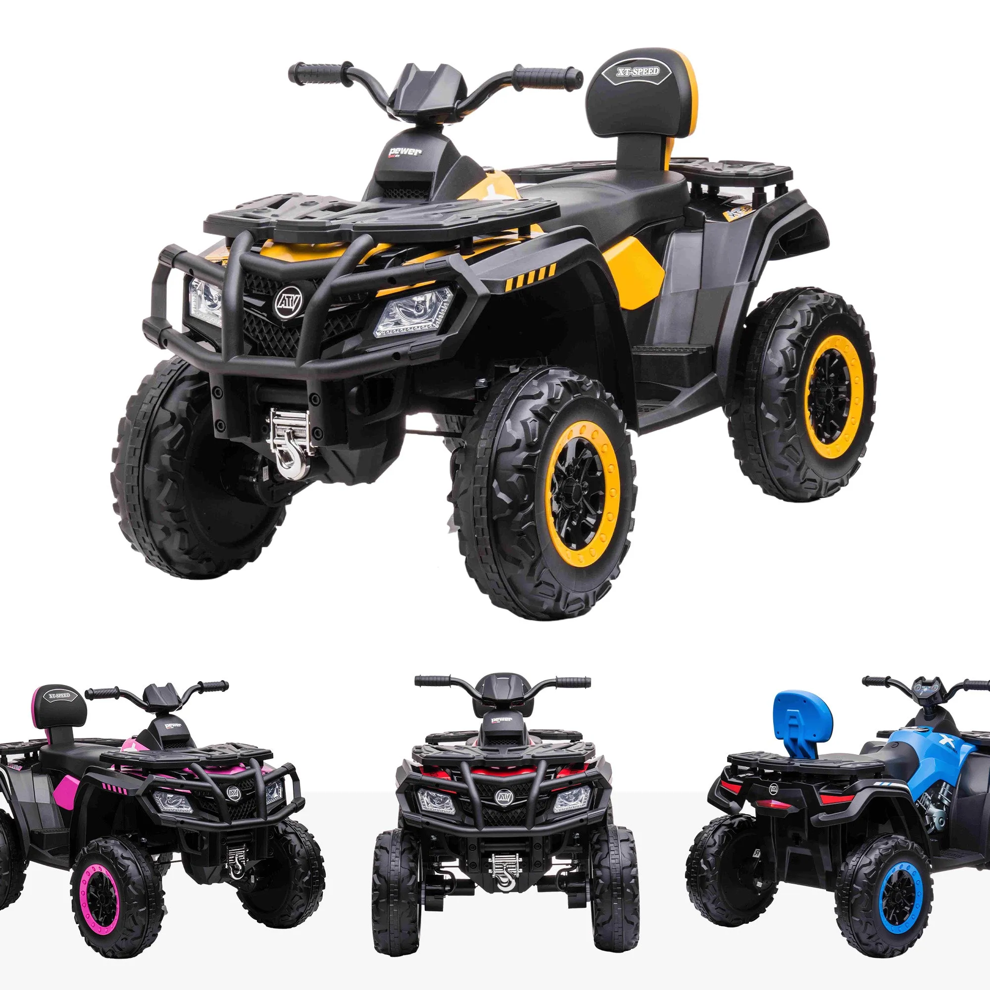 24V RiiRoo Fortress Electric Quad ATV