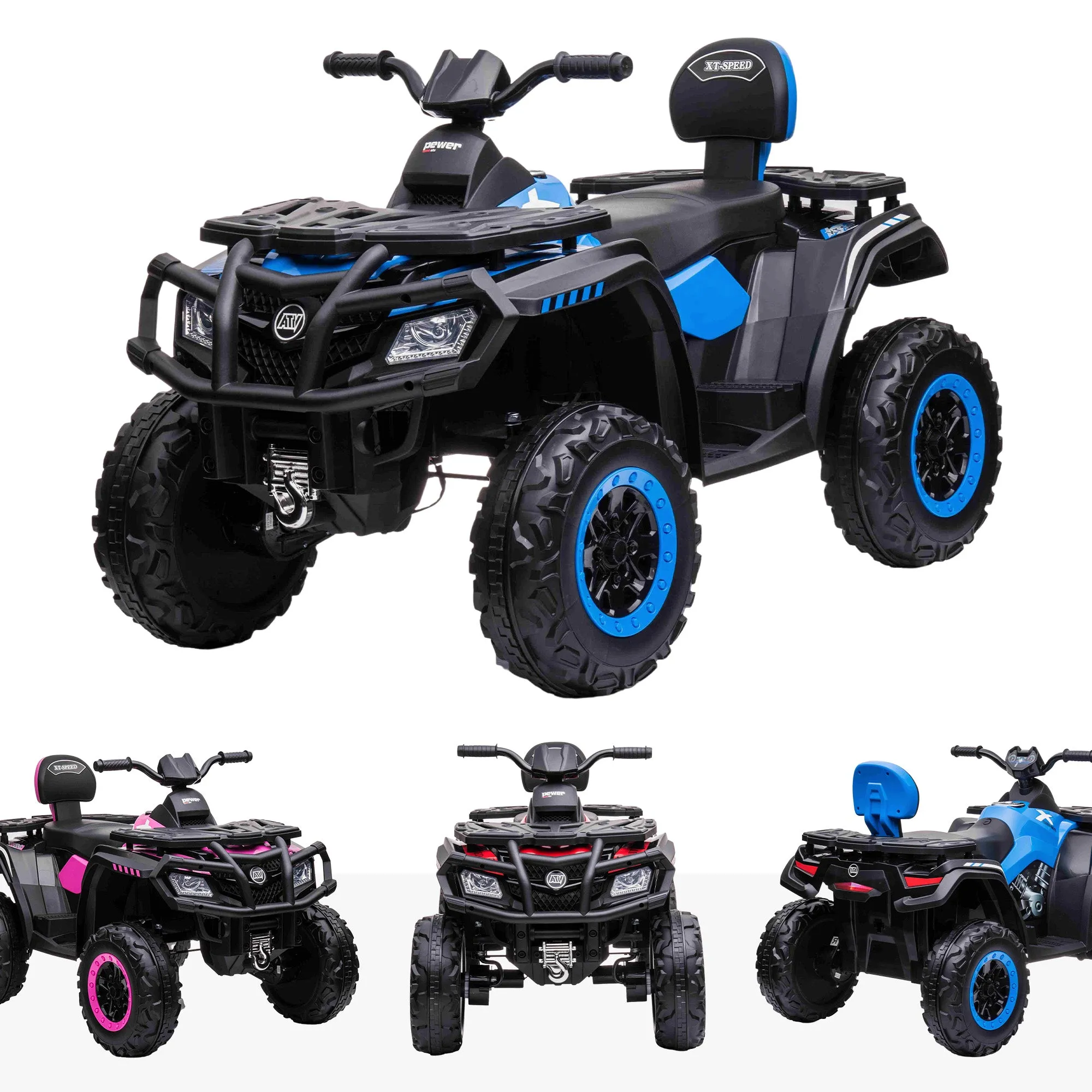 24V RiiRoo Fortress Electric Quad ATV