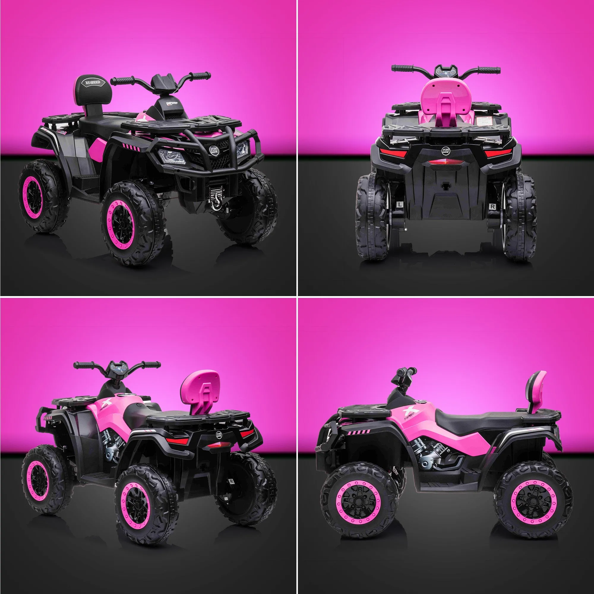 24V RiiRoo Fortress Electric Quad ATV