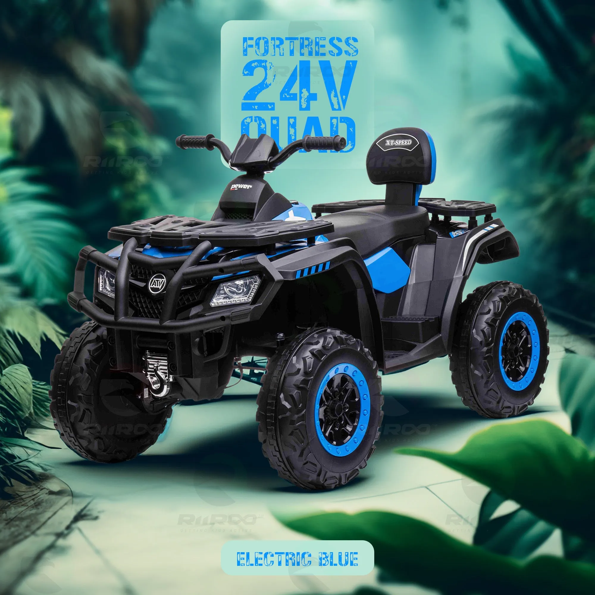 24V RiiRoo Fortress Electric Quad ATV