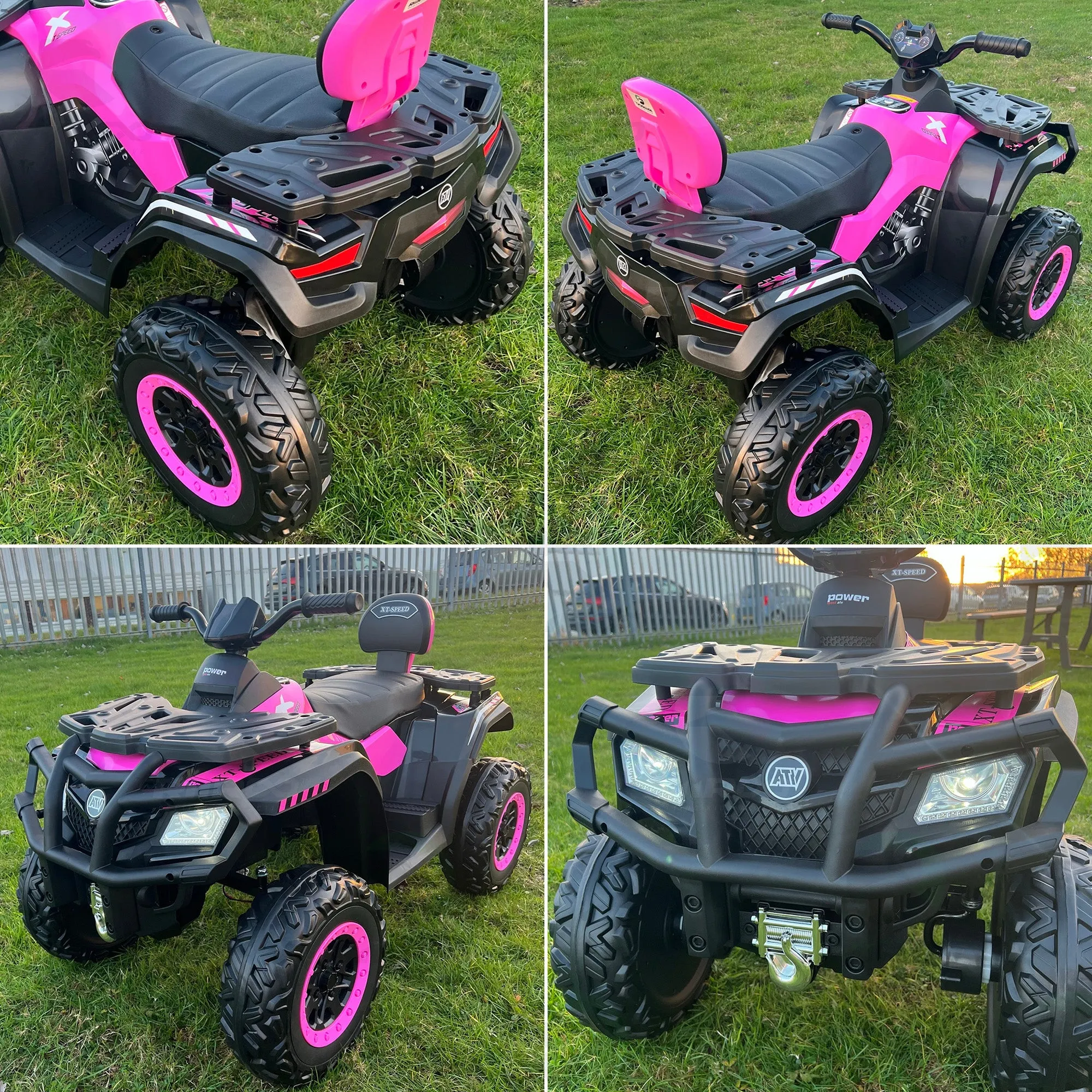 24V RiiRoo Fortress Electric Quad ATV