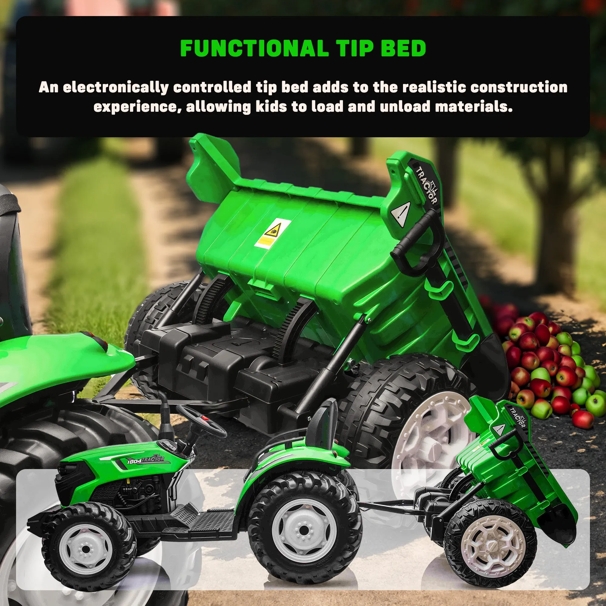 24v Tractor and Trailer Model