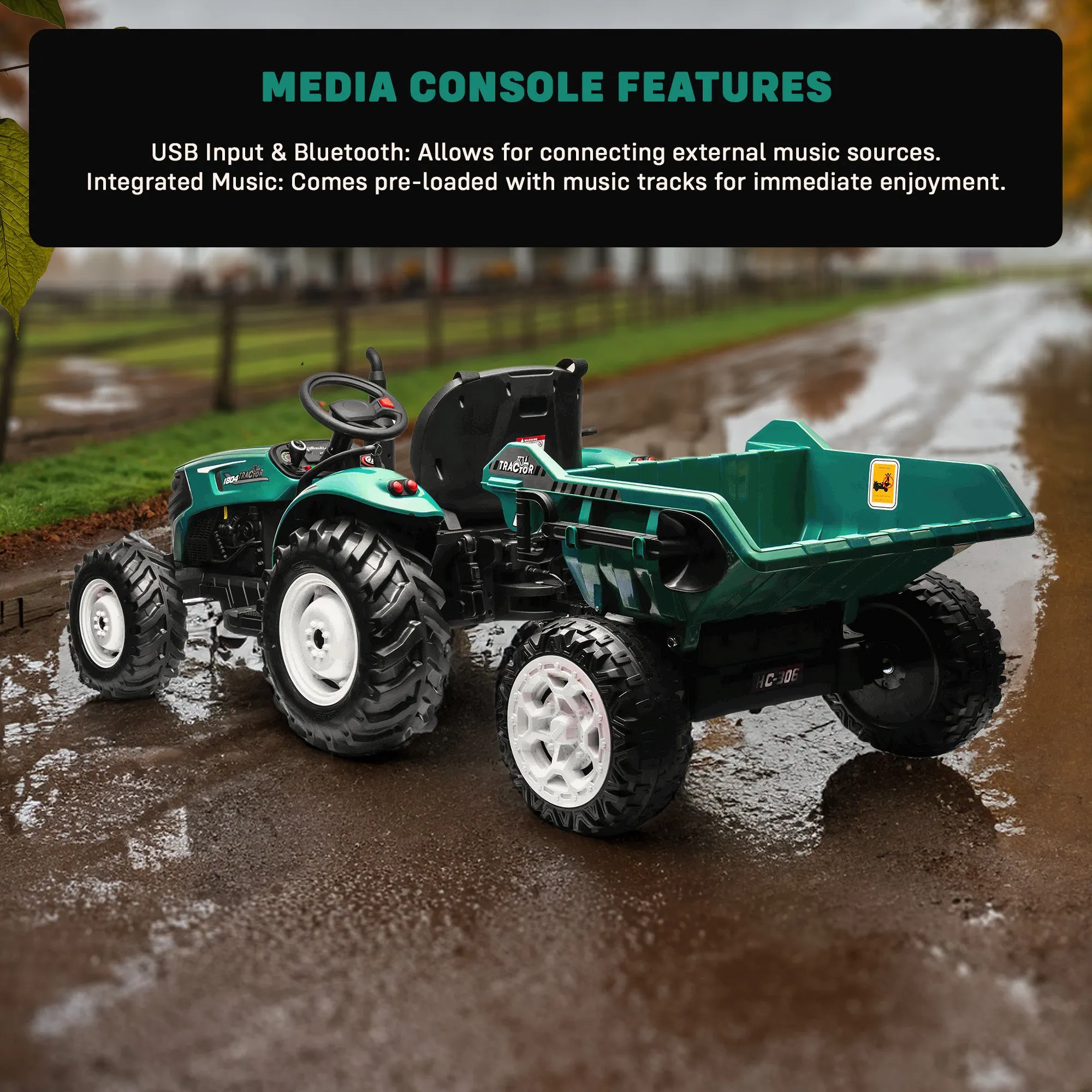 24v Tractor and Trailer Model