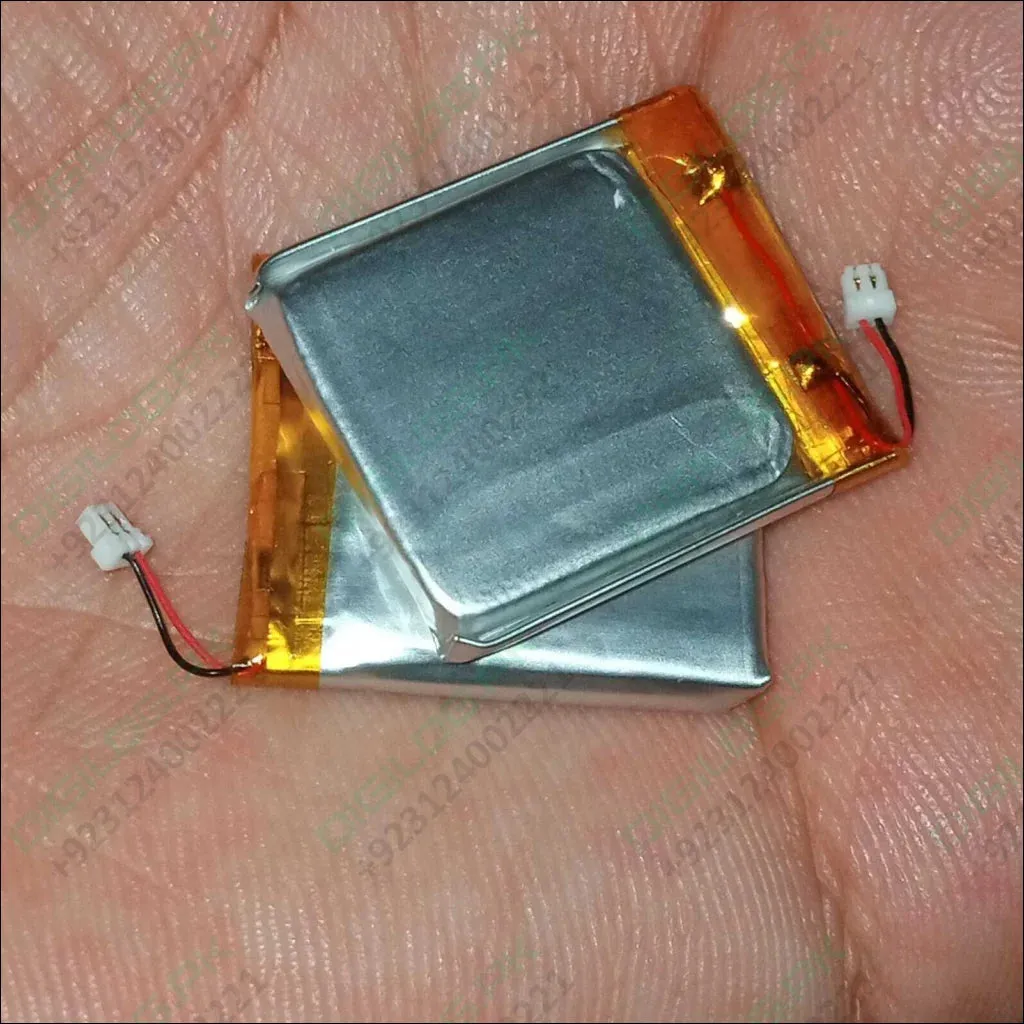 3.6v 3.7v 180ma Li Ion Battery 3.2mm X 22mm X 24mm With Wire