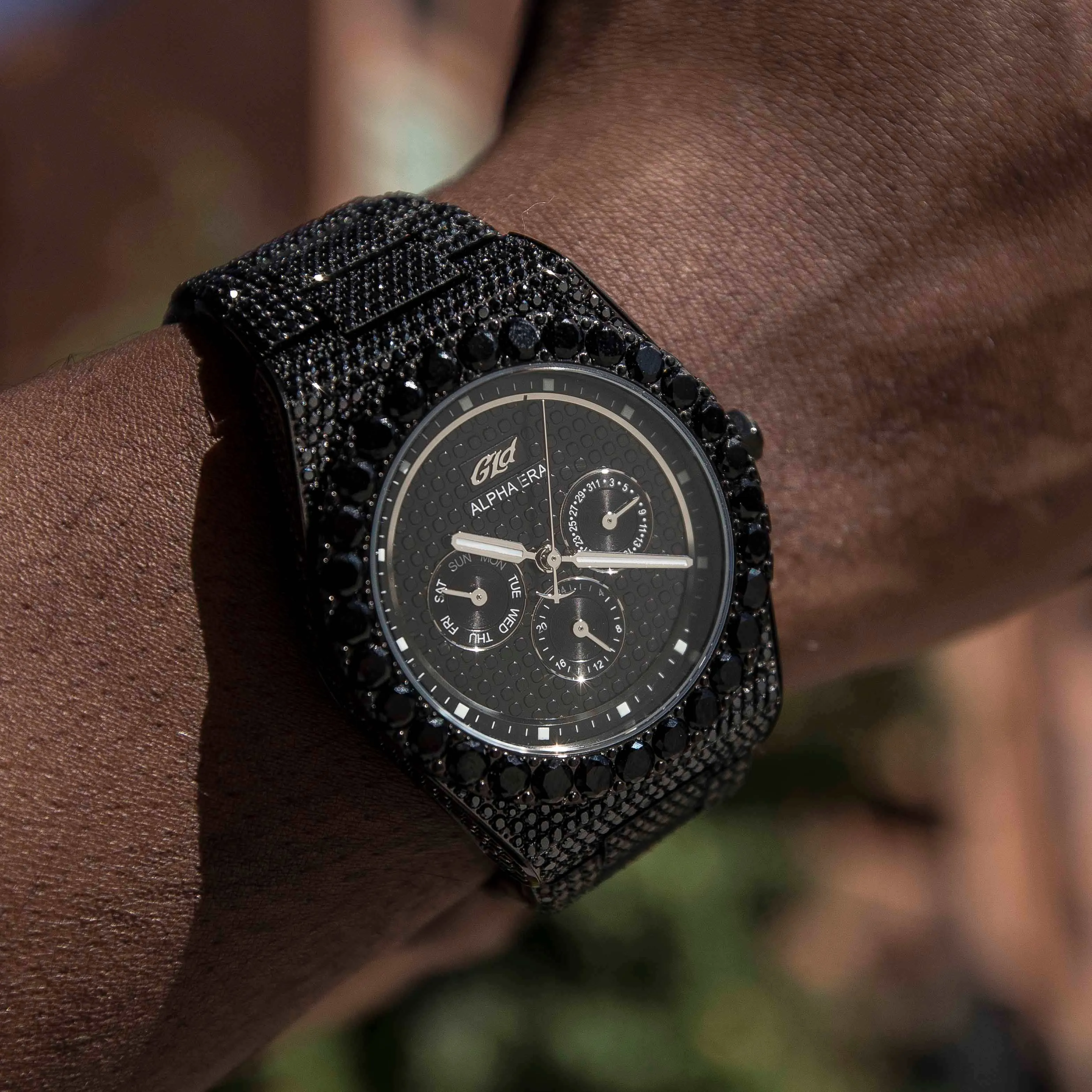 42MM Iced Alpha Era® Black