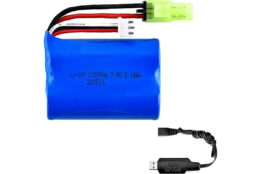 7.4V 1100mAh Battery Pack for TX121