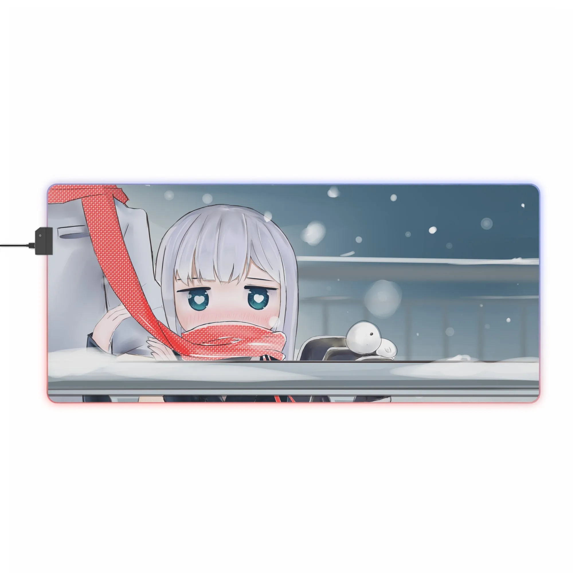 Aharen-san wa Hakarenai RGB LED Mouse Pad (Desk Mat)