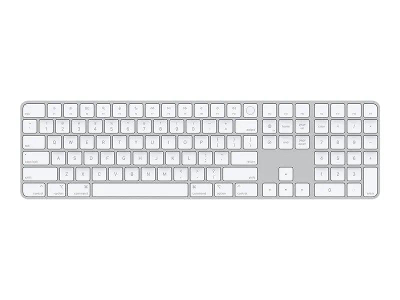 Apple Magic Keyboard With Touch Id And Numeric Keypad - Keyboard - Bluetooth, Usb-C - Qwerty - Dutch