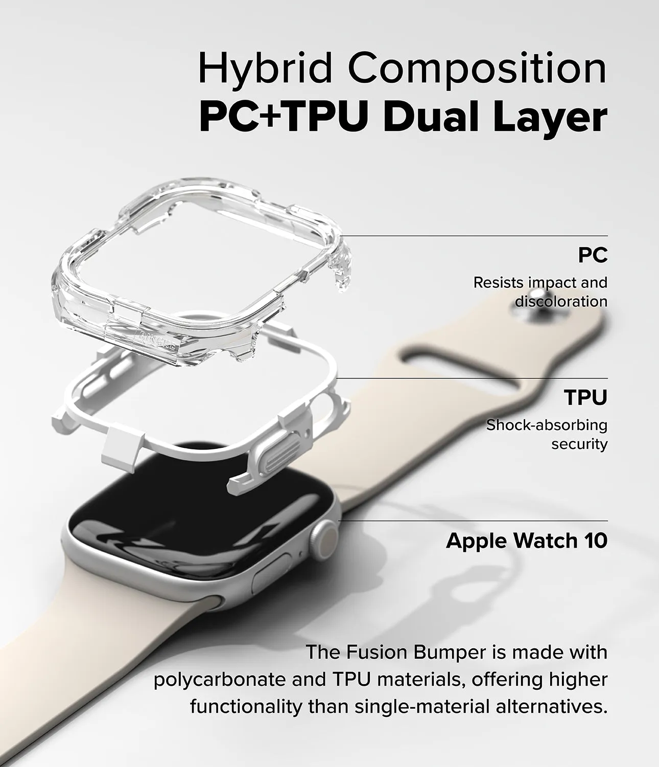 Apple Watch 10 (42mm) Case | Fusion Bumper