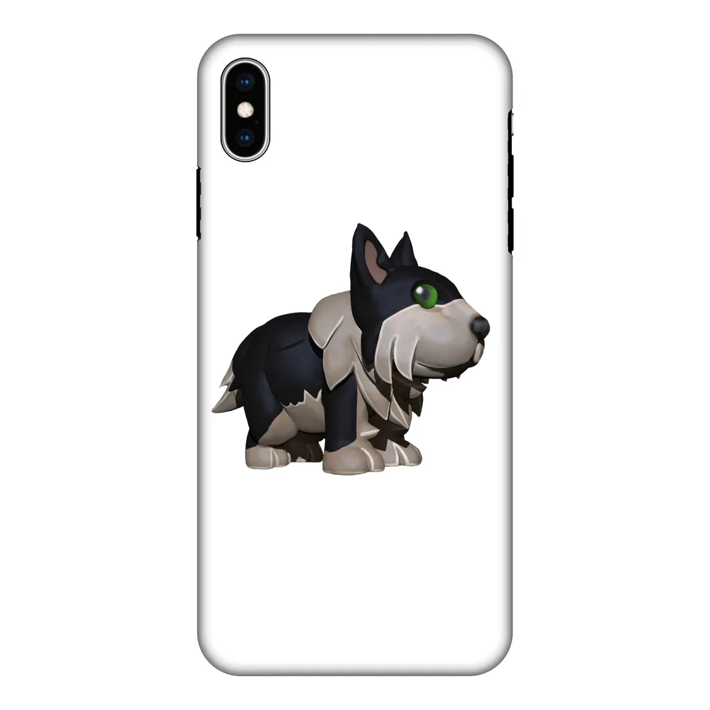 Black Dog Fully Printed Tough Phone Case