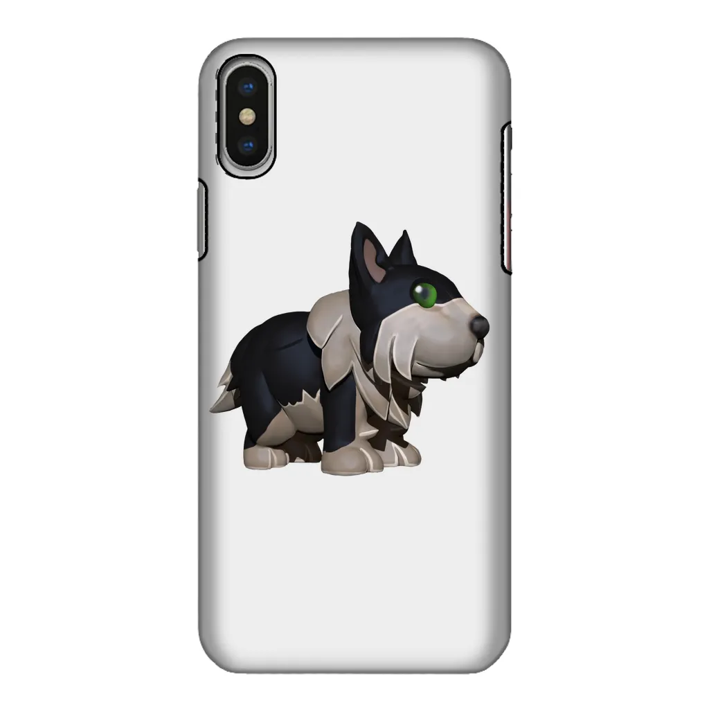 Black Dog Fully Printed Tough Phone Case