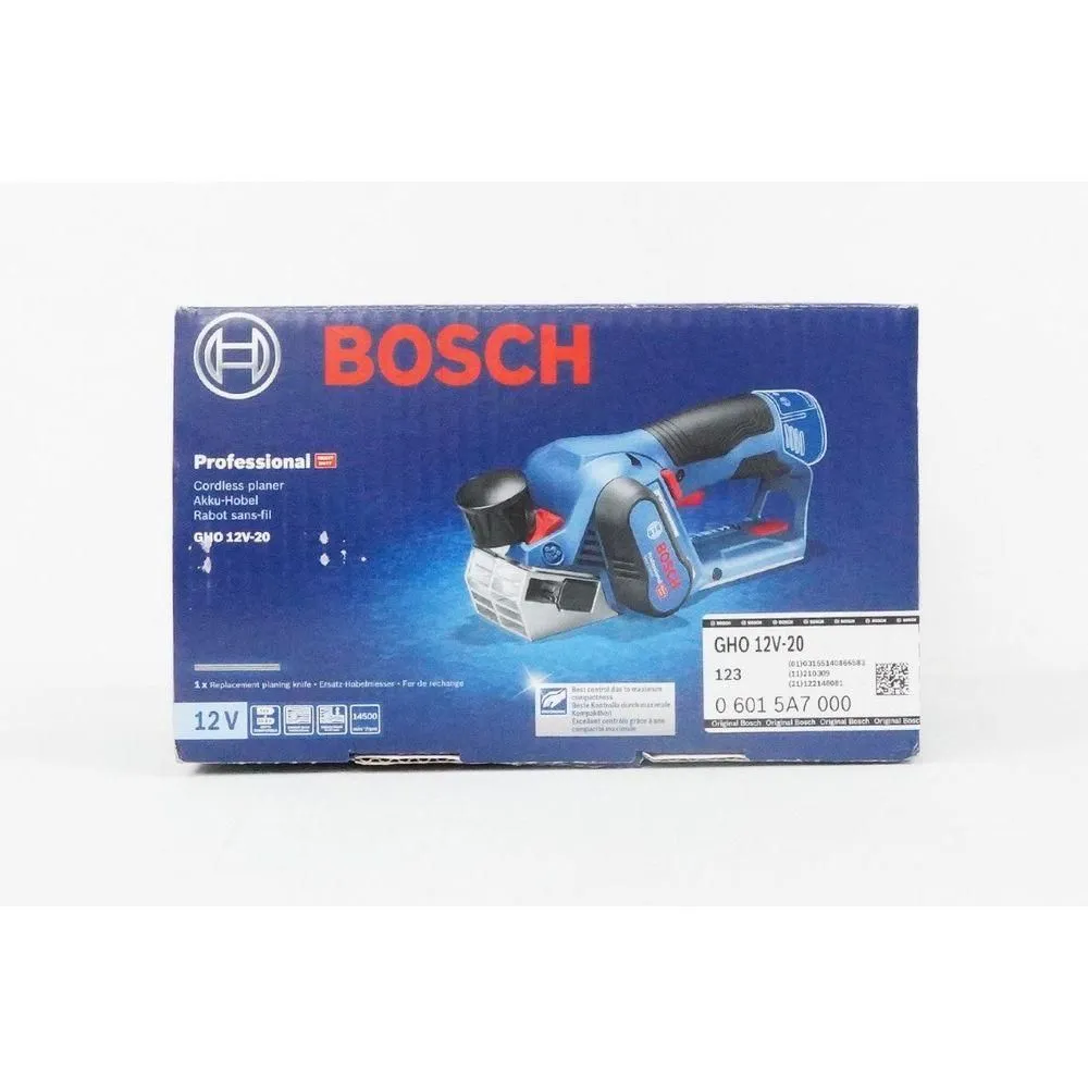 Bosch GHO 12V-20 Brushless Cordless Planer 56mm 12V (Bare)