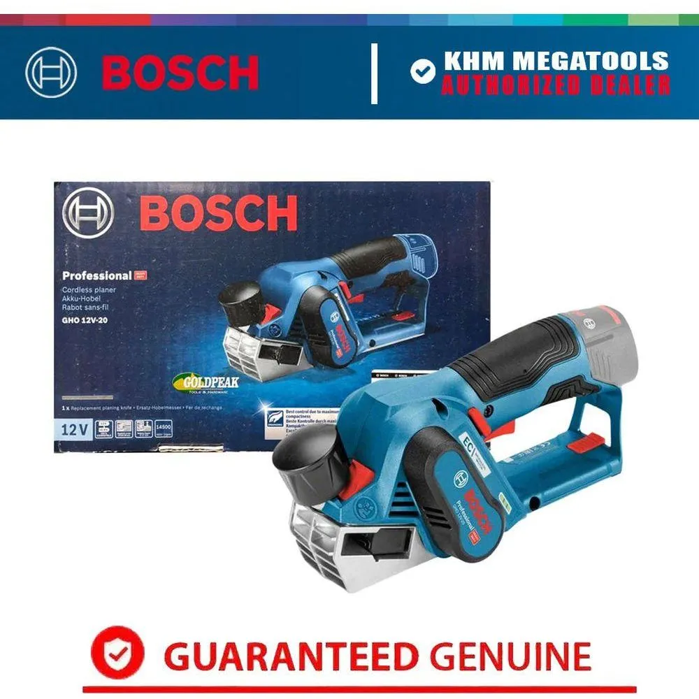 Bosch GHO 12V-20 Brushless Cordless Planer 56mm 12V (Bare)