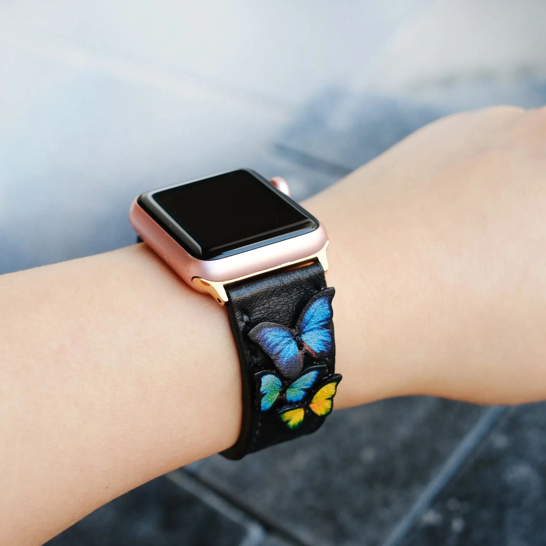 Butterfly Apple Watch Strap For Ladies