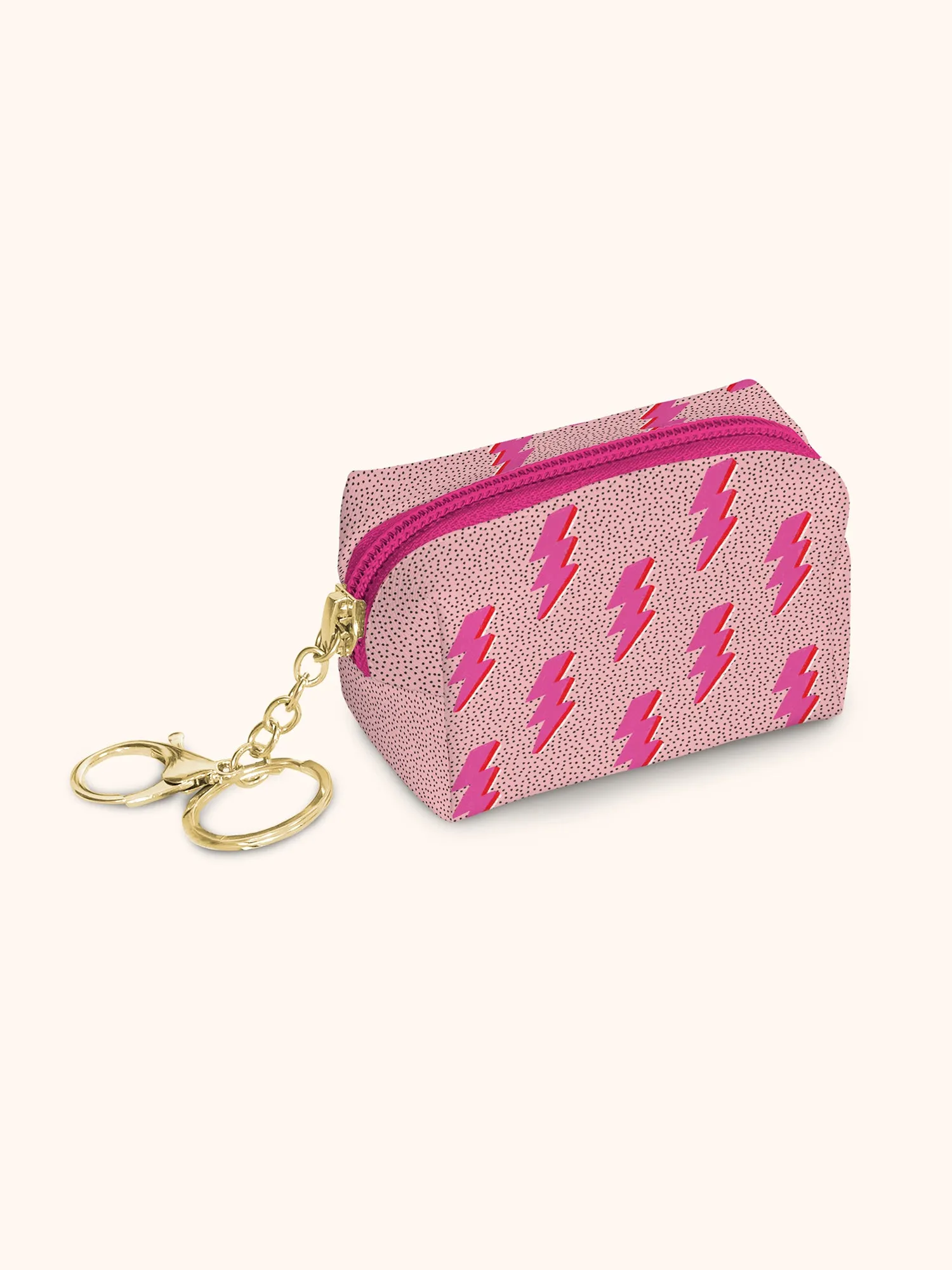 Charged Up Key Chain Pouch