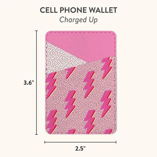 Charged Up Stick-On Cell Phone Wallet