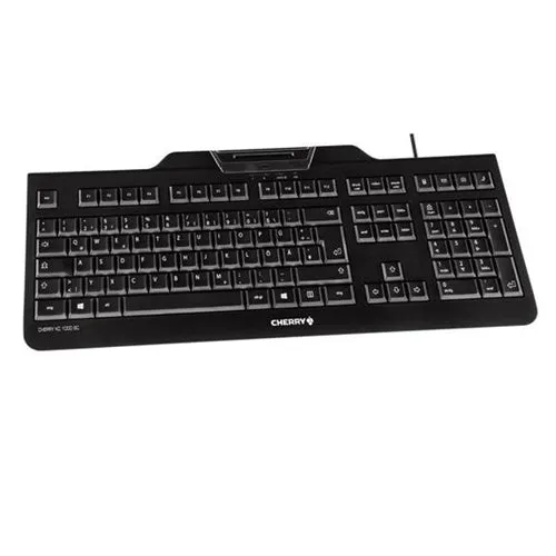 CHERRY KC 1000 SC (JK-A0100) Keyboard with Integrated Chip and Pin Reader