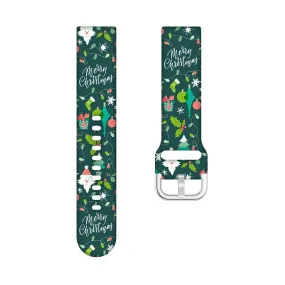 Christmas Watch Straps compatible with the Garmin D2 Air