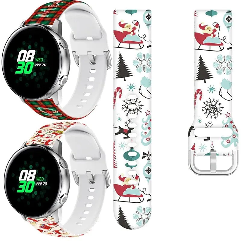 Christmas Watch Straps compatible with the Garmin D2 Air