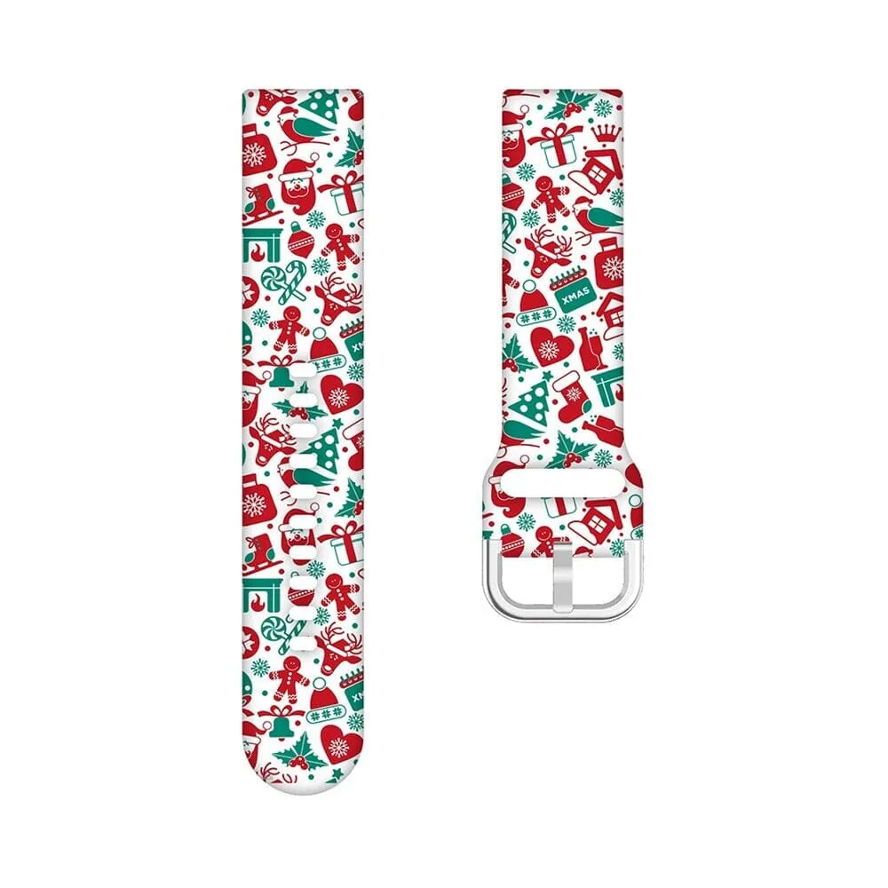 Christmas Watch Straps compatible with the Huawei 22mm Range