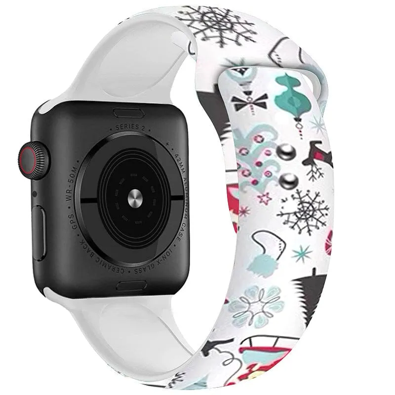 Christmas Watch Straps compatible with the Huawei Talkband B5