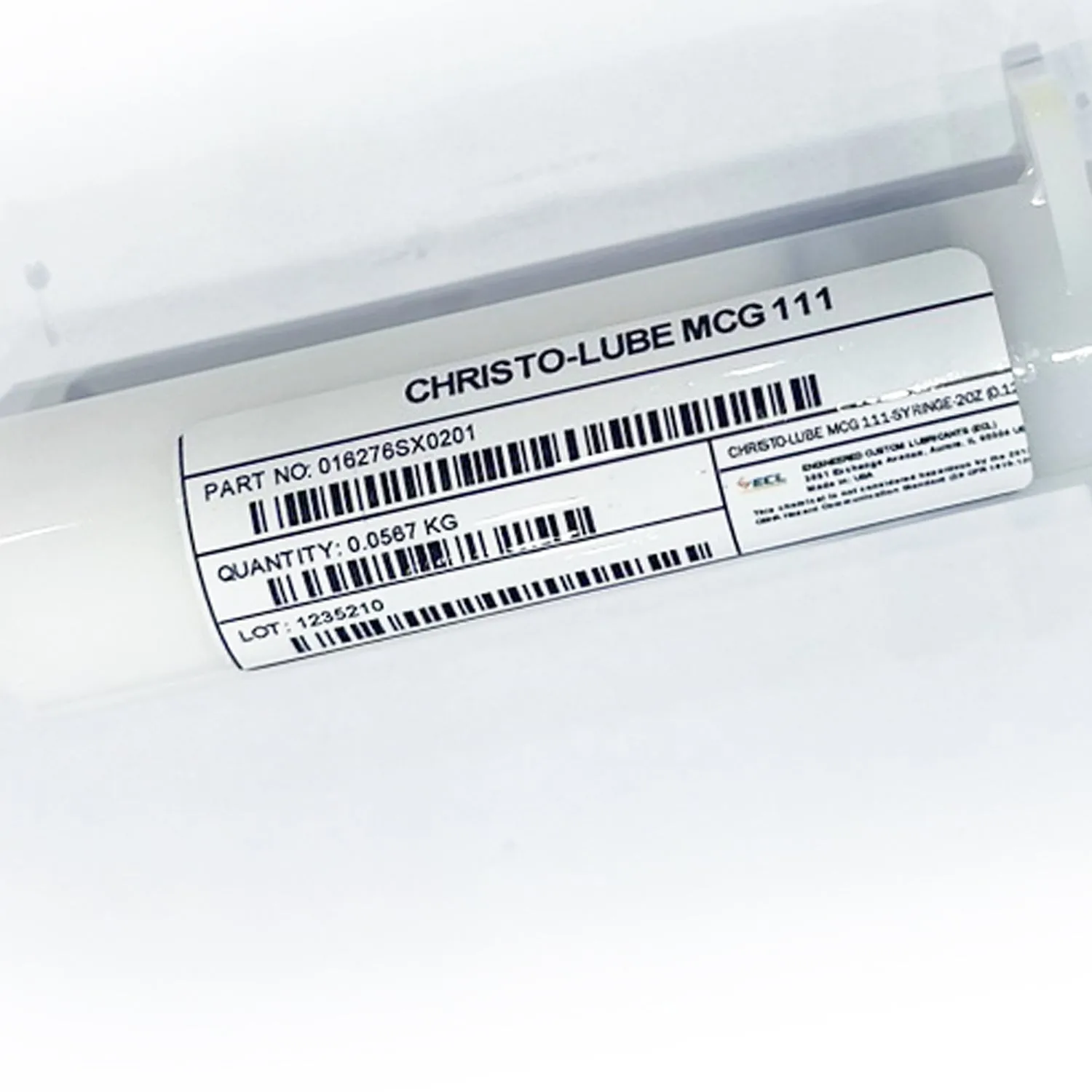 Christo - Lube, 2.0 oz. Syringe