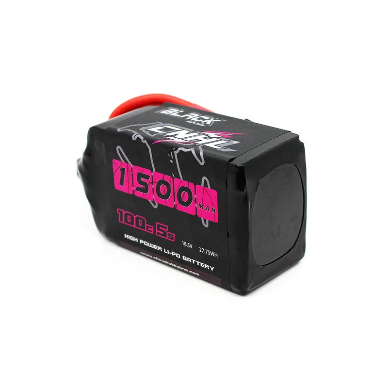 CNHL Black Series 1500mAh 5S 18.5V 100C Lipo Battery with XT60 Plug