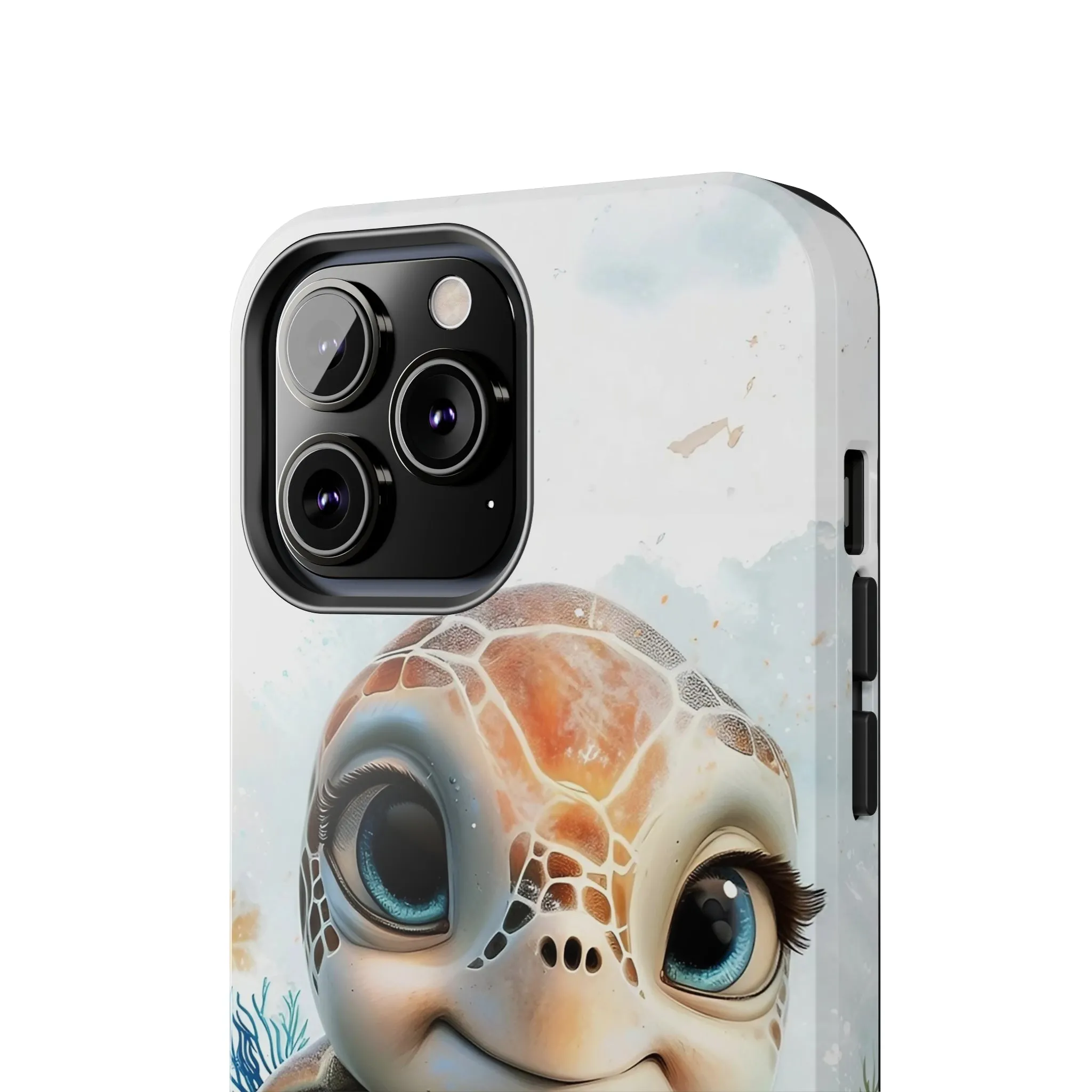 Cute Sea Turtle print Design Tough Phone Case compatible with a large variety of iPhone models, Gift, Phone Case