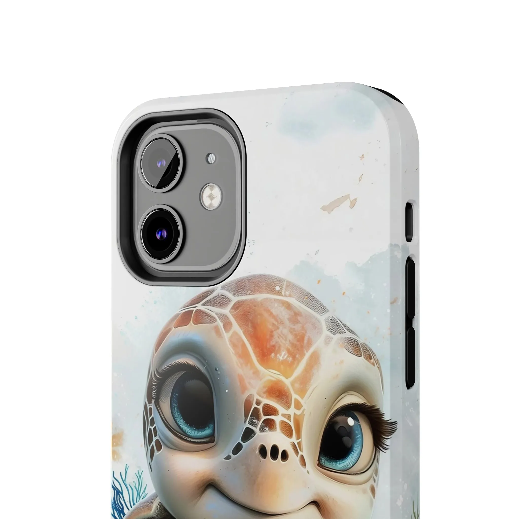 Cute Sea Turtle print Design Tough Phone Case compatible with a large variety of iPhone models, Gift, Phone Case