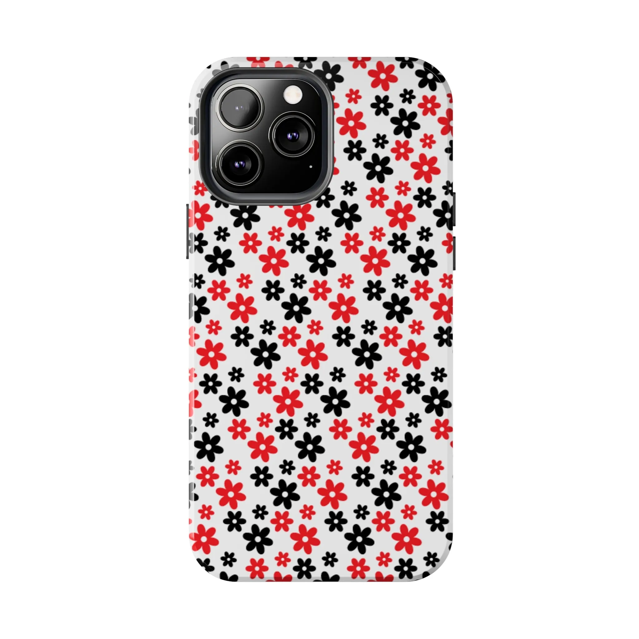 Daisy Flower Iphone Case, Custom phone cases, phone case Inspo, trending phone cases 2023, trending phone cases, aesthetic phone case, bow phone case, phone case ideas, phone case aesthetic, iphone 15 max, Flower phone cover, Red and Black Case