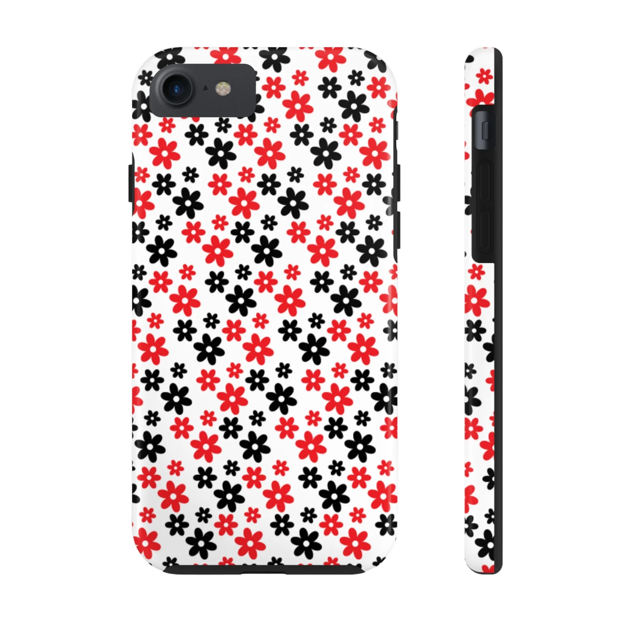 Daisy Flower Iphone Case, Custom phone cases, phone case Inspo, trending phone cases 2023, trending phone cases, aesthetic phone case, bow phone case, phone case ideas, phone case aesthetic, iphone 15 max, Flower phone cover, Red and Black Case