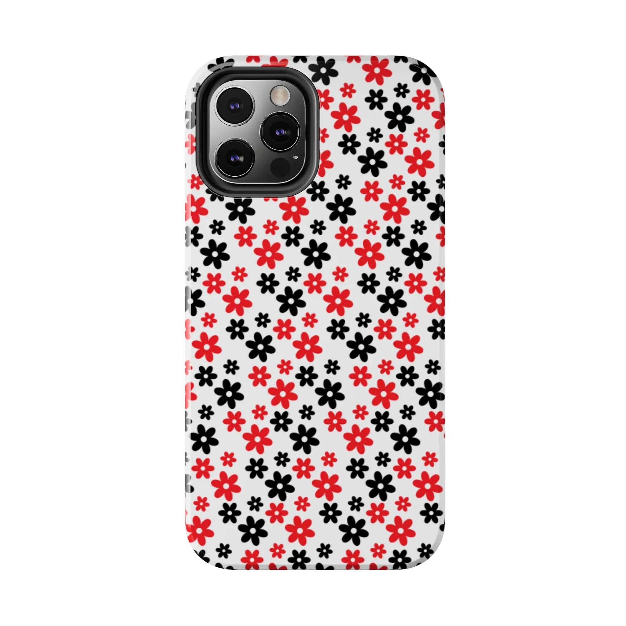 Daisy Flower Iphone Case, Custom phone cases, phone case Inspo, trending phone cases 2023, trending phone cases, aesthetic phone case, bow phone case, phone case ideas, phone case aesthetic, iphone 15 max, Flower phone cover, Red and Black Case