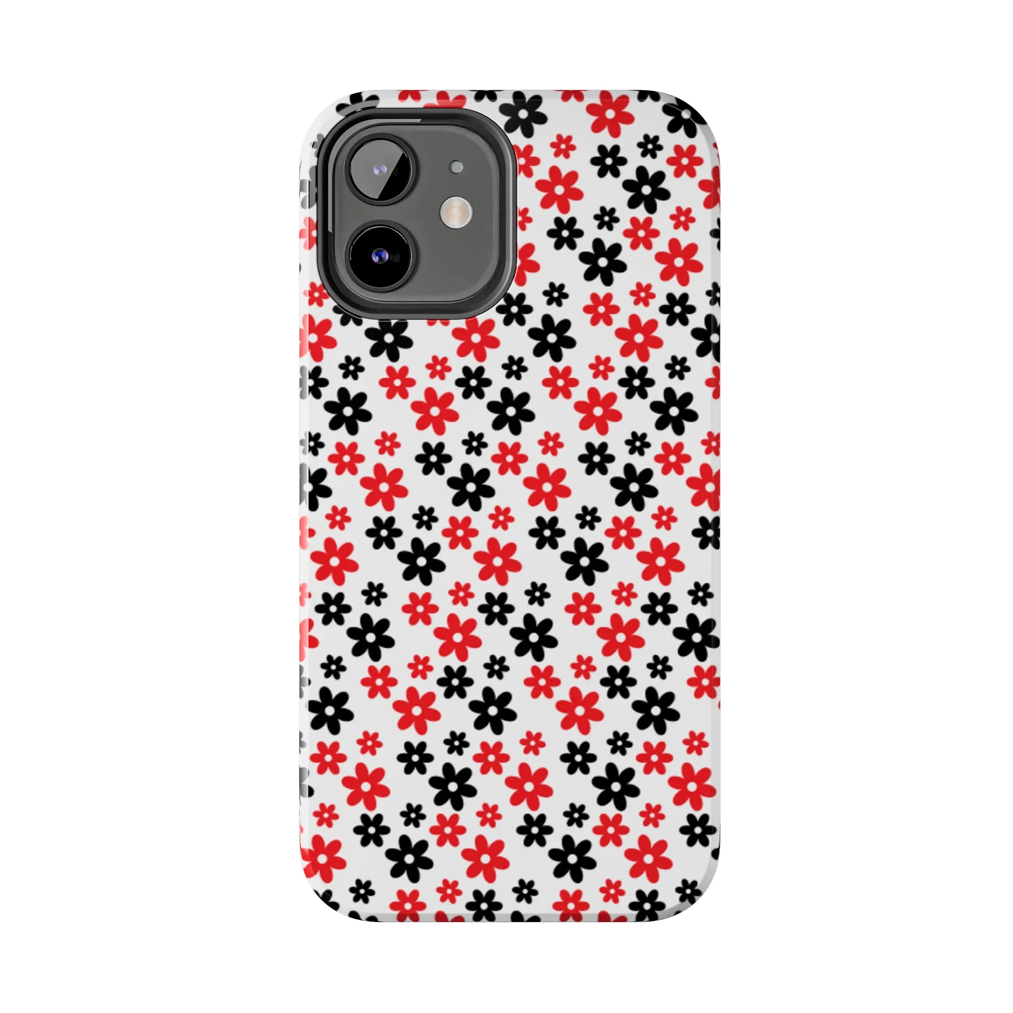 Daisy Flower Iphone Case, Custom phone cases, phone case Inspo, trending phone cases 2023, trending phone cases, aesthetic phone case, bow phone case, phone case ideas, phone case aesthetic, iphone 15 max, Flower phone cover, Red and Black Case