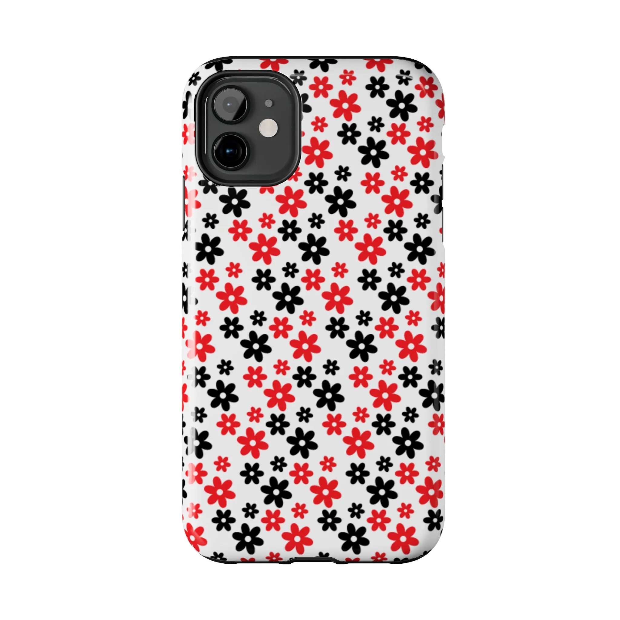 Daisy Flower Iphone Case, Custom phone cases, phone case Inspo, trending phone cases 2023, trending phone cases, aesthetic phone case, bow phone case, phone case ideas, phone case aesthetic, iphone 15 max, Flower phone cover, Red and Black Case