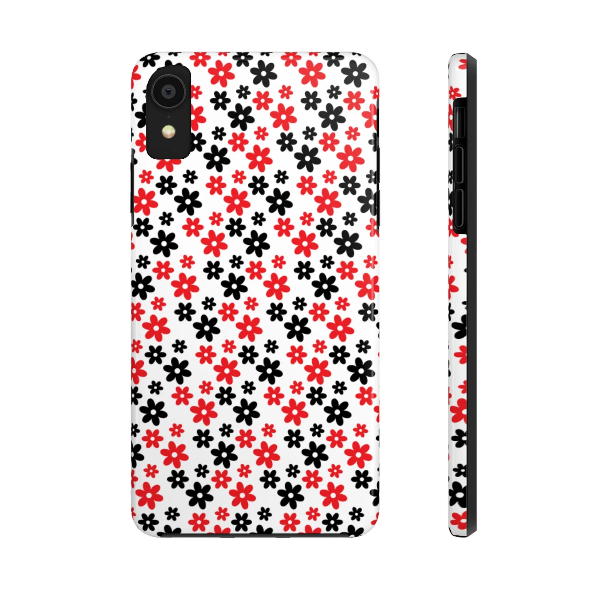 Daisy Flower Iphone Case, Custom phone cases, phone case Inspo, trending phone cases 2023, trending phone cases, aesthetic phone case, bow phone case, phone case ideas, phone case aesthetic, iphone 15 max, Flower phone cover, Red and Black Case