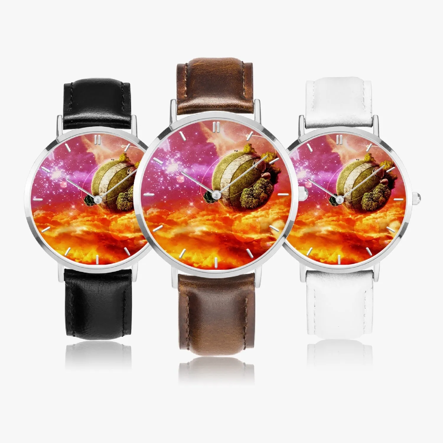 DBZ-Store Cool Great King Kai Plant Orange Watch