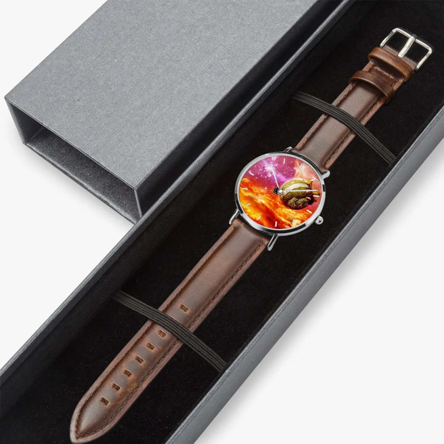 DBZ-Store Cool Great King Kai Plant Orange Watch