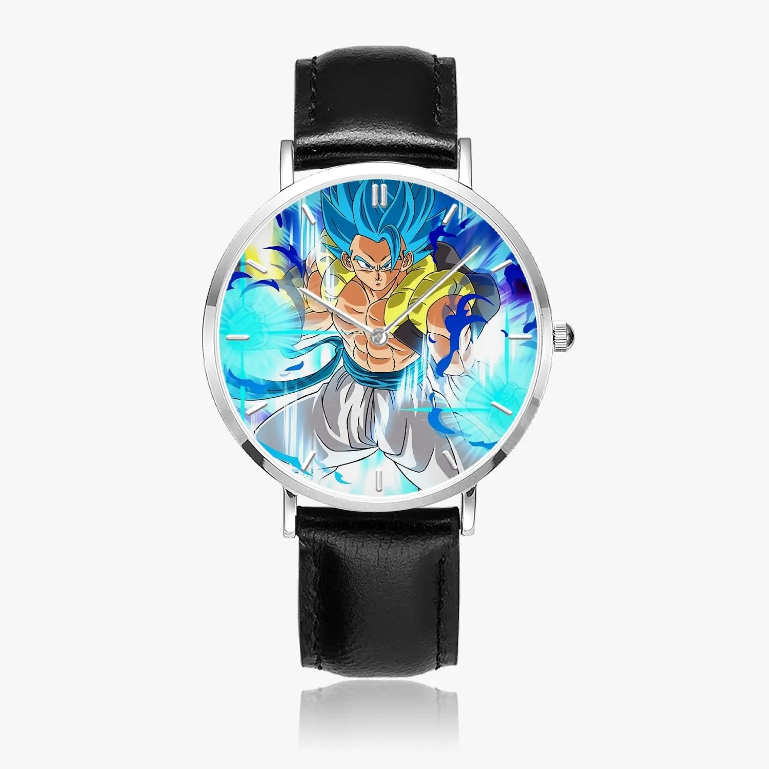 DBZ-Store Epic Super Saiyan Blue Gogeta Powerup Blue Aura Watch