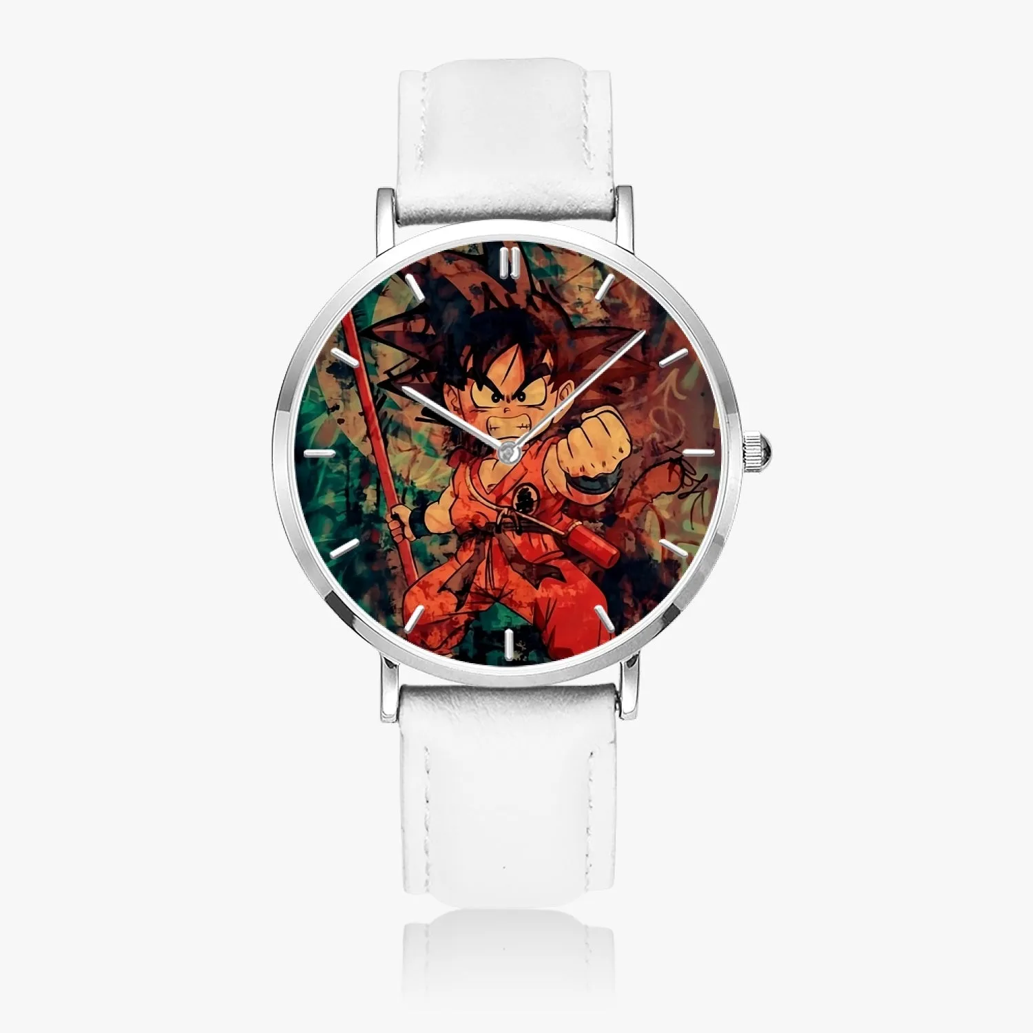 DBZ-Store Stylish Kid Young Goku Vintage Tie Dye Painting Watch