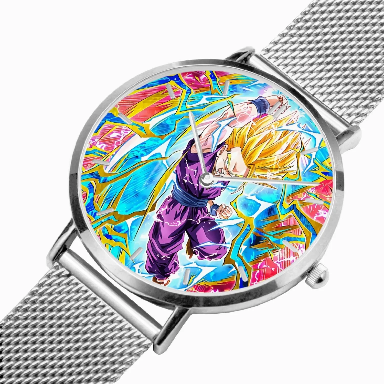 DBZ-Store Vibrant Teen Gohan Full Tilt Supersaiyan 2 Kamehameha Watch