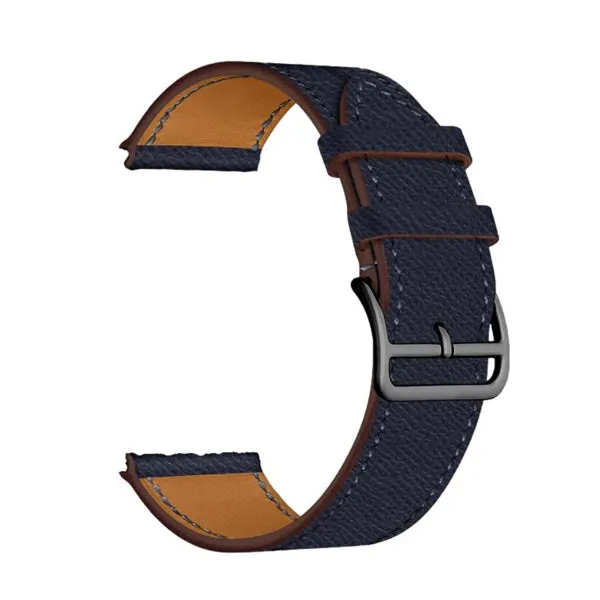 Deep Blue Genuine Leather Apple Watch Band深軍藍真皮Apple 錶帶  (KCWATCH1078)