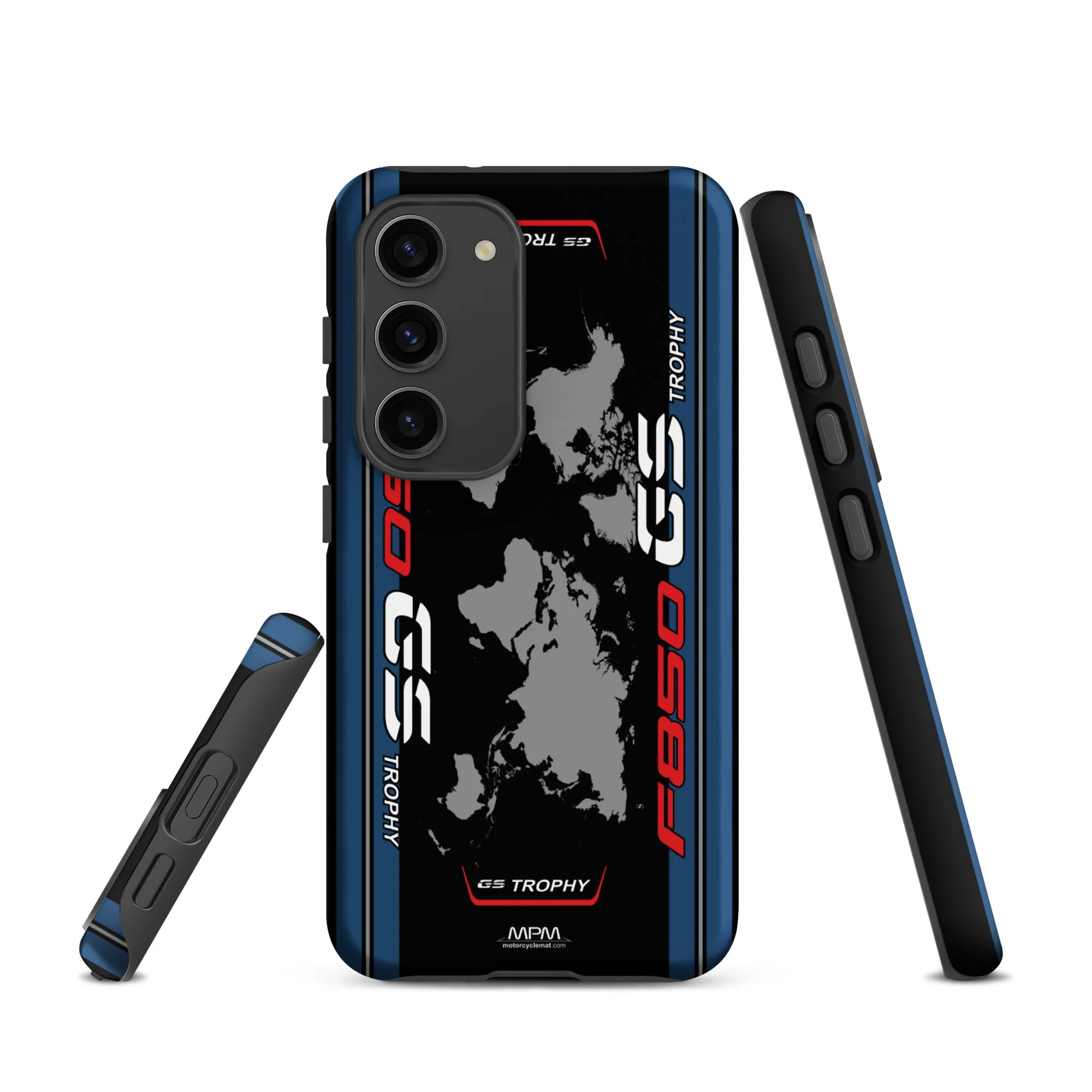 Designed Tough Case For Samsung inspired by BMW F850GS Trophy Motorcycle Model - MM5295