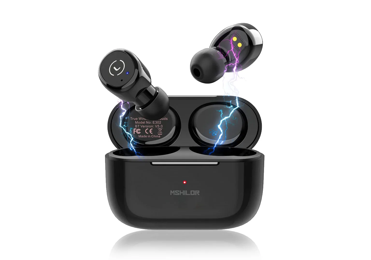 E302pro True Active Noise Cancellation Wireless IPX8 Waterproof Earbuds