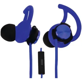 ECKO UNLIMITED EKU-ROG-BL Rogue Hybrid Earbuds with Microphone (Blue)