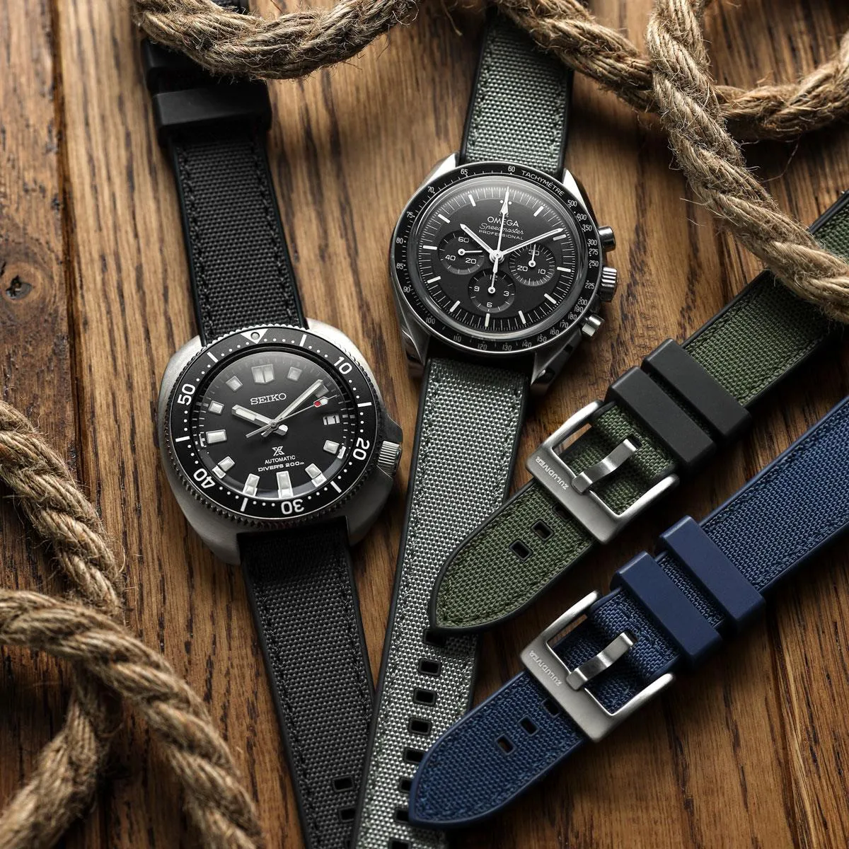 Endurance Extreme Rubber Watch Strap - Nimrod